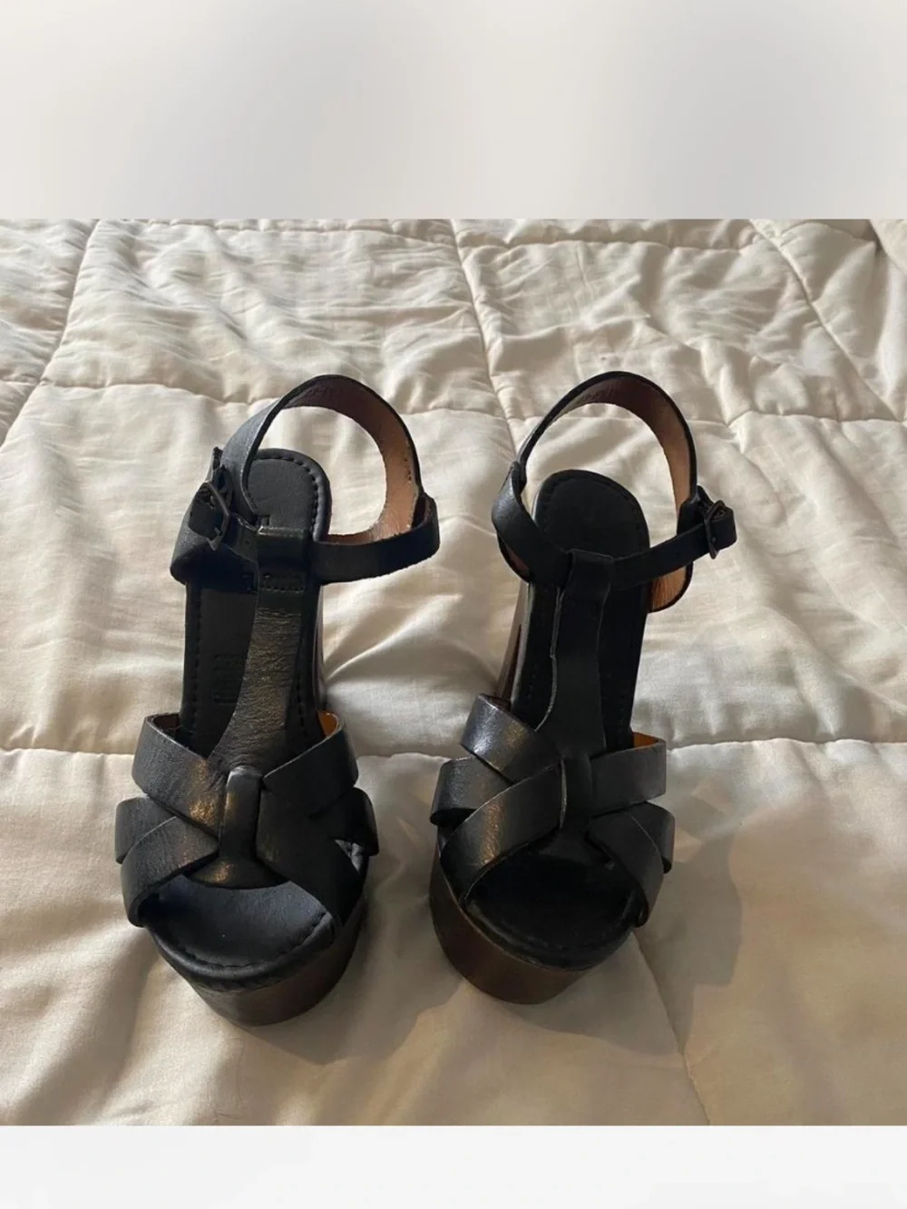 Vintage platform sandals